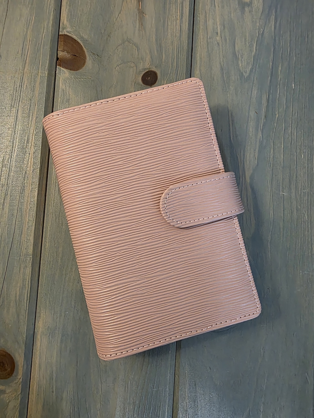 A6 Pink Binder With 5 Double Pocket Envelopes